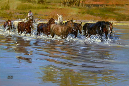 Autumn Crossing by Barbara S. Edwards