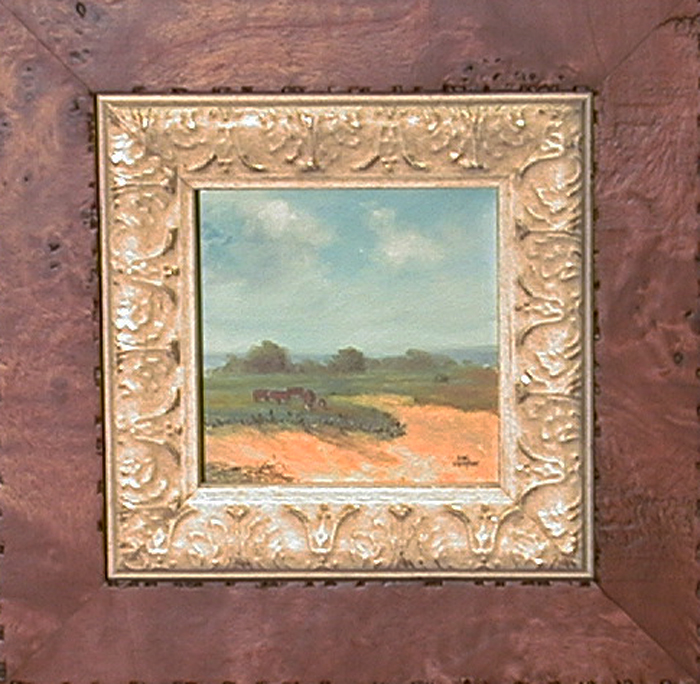 Cattle Grazing by Ron Vaughan