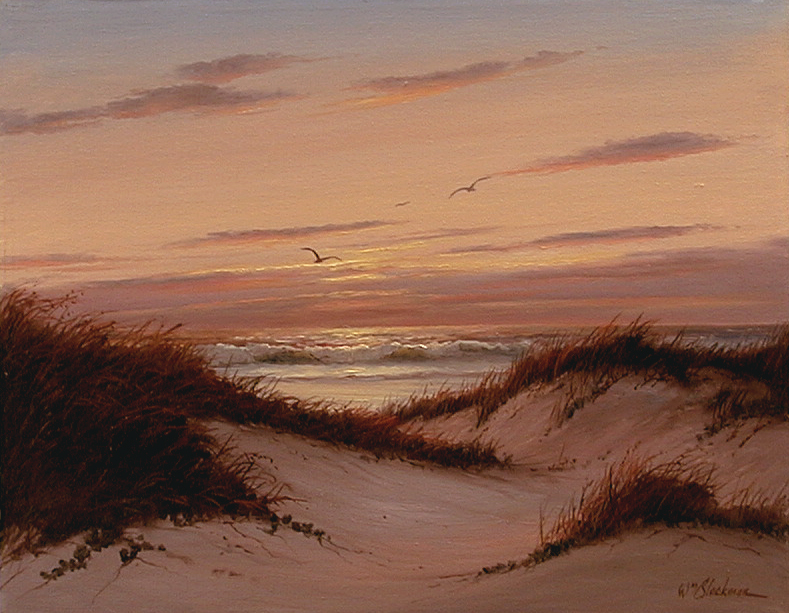 Beyond the Dunes by William Blackman