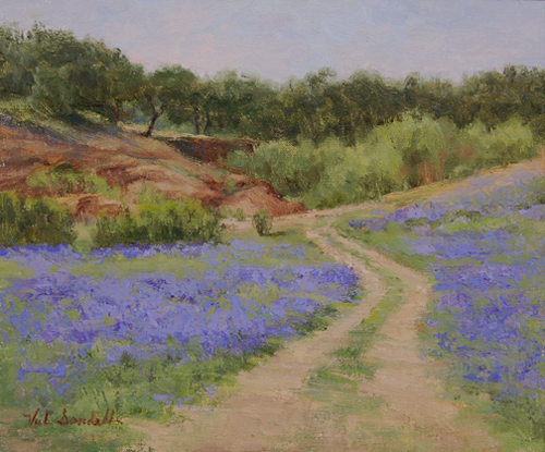 Bluebonnets by Val Sandell