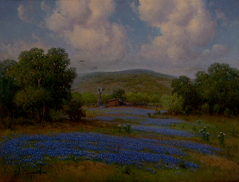 Hill Country Blue by Cal Gaspard