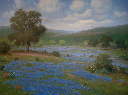 Wildflowers in Blue by Cal Gaspard